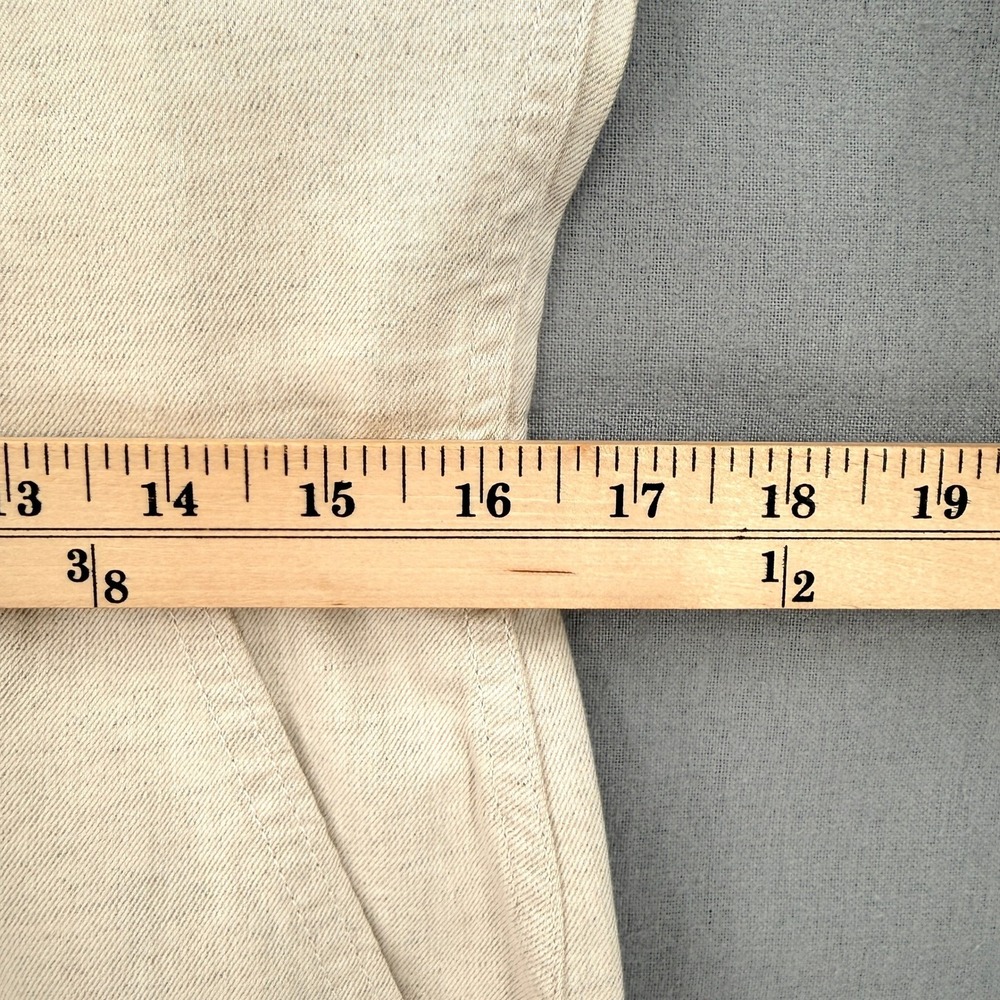 OUTERKNOWN Station Jumpsuit Womens Small Natural Beige Linen Cotton Utility NEW - Picture 12 of 16